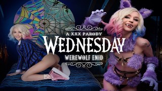 WEREWOLF ENID The Fierce And Fuckable Furry Wednesday Babe Wants You