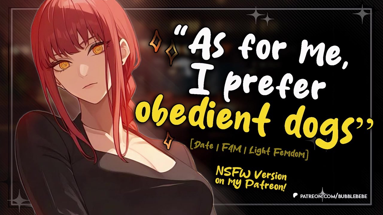 [ F4M] You Are Stuck in an Elevator With Makima, After Your Date ( Pet Play  | Femdom ) Audio RP