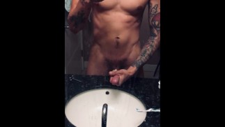 Dirty Mirror Cum Shot