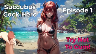Succubus Hentai Cock Hero - Try Not To Cum Challenge! (Episode 1)
