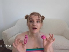 Cute sissy chastity cage try on - 6 different cages for you FULL VID on LayneLovee Manyvids
