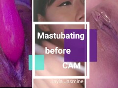 Makeup with Jayla and getting her pussy ready before her live stream - Screenshot 1 of 16 - Solo