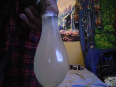 FIlled a condom with cum and piss. REQUESTED CONTENT SOLD