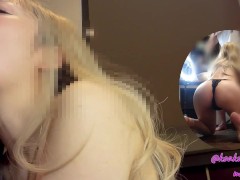 お下品フェラ顔　✕　激エロTバック肉厚尻突き出し　＝　即顔射 - Screenshot 16 of 16 - Japanese