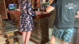 Fucking and cumming in my neighbours slutty wife