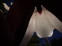 Sexy wolf girl fucks a BBC until she reaches intense orgasm