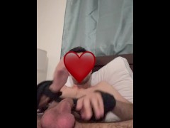 Lightly restrained with a scarf that doubles as a blind fold later on… - Screenshot 1 of 16 - Restrained