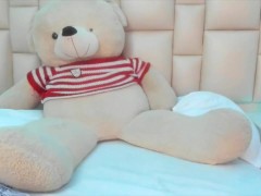 Horny redhead masturbates for you while moaning with pleasure