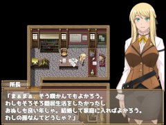 【底辺ギルドの受付嬢は×××を使って頑張ります! 実況(体験版)】金髪爆乳受付嬢がエロいことしてくれる2DアニメーションRPGエロゲー。 2/16