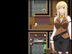 【底辺ギルドの受付嬢は×××を使って頑張ります! 実況(体験版)】金髪爆乳受付嬢がエロいことしてくれる2DアニメーションRPGエロゲー。 5/16