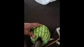 Dirty talk melon fucking