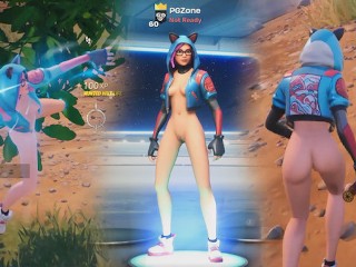 Fortnite Nude Mods Установленная игра Lynx Stage 2 Nude Mod Skin Геймплей [18+]