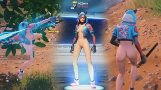 Fortnite Nude Mods Установленная игра Lynx Stage 2 Nude Mod Skin Геймплей [18+]