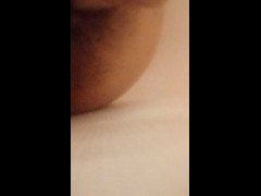 4 minute masturbation Coconut oiled toothbrush & finger