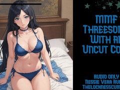 MMF Threesome With an Uncut Cock | Erotic Audio Preview
