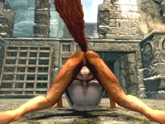 Aela breeds with Fox Man (Lilmothiit) -Skyrim Mods- - Screenshot 15 of 16 - Bisexual