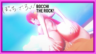 Bocchi The Rock - Хитори Гото вспоминает тебя на пляже