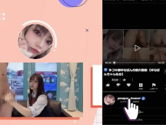 【手袋射精】四つん這いのM男に乳搾り手コキする日本美女/個人撮影/裏垢/hentai/M男/S女/milked【ゆなぱんちゃんねる】