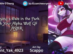 Enjoying a Date in the Park with Your Alpha Wolf GF