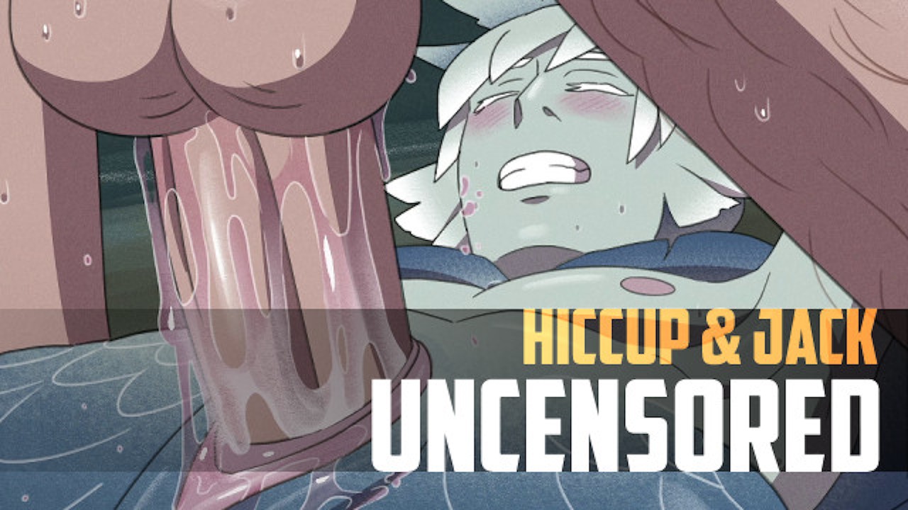 Only mermaid moans and plap noises | Hiccup & Jack Frost ANIMATION (no  dialogue)