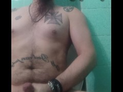 So horny I masturbate in the bathroom