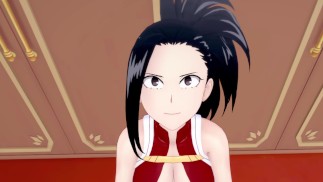 3D/Anime/Hentai, My Hero Academia: adult Momo Yaoyorozu Creampied And Loves it! 18+