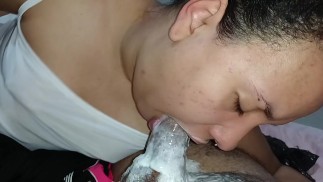 не останавливаясь, пока он не даст мне много молока в рот прямо из источника🍆🥛🥛🥛🫦🤤💯