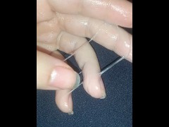 الحليب الذي يتدفق في كسي لما احس بالنشوة الجنسية - Screenshot 1 of 16 - Hard Rough Sex