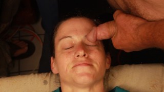 Dirty Dees loves to be blasted with a big Facial