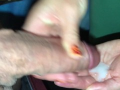 Femdom Cum Feeding Him From Her Hand - Screenshot 15 of 16 - Femdom Ass Eating