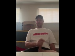 Huge cum on desk to Lana Rhoades