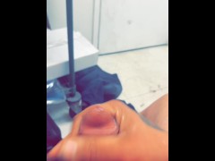 Spun Male squirting cum shot