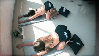 YOGA&SQUIRT - MY YOGA TEACHER GAVE ME A SQUIRT BATH - COLLAB CHERRY ADAMS