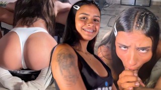 Hillary Taylor Gives Me A Routine Blowjob After She Leaves The Gym