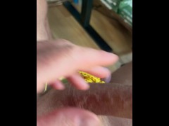 Blue balls and stroking