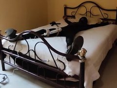 Self bondage, orgasm denied - Screenshot 1 of 16 - Self Bondage