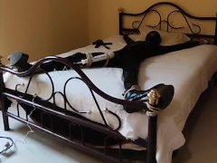 Self bondage, orgasm denied - Screenshot 7 of 16 - Pony Boots