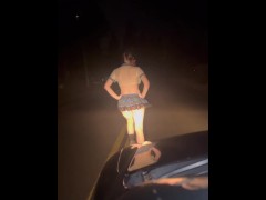 School girl slut shows off for the camera 15/16