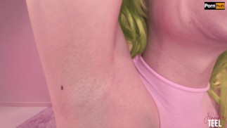 Naughty Jennifer Armpit Worship