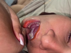 Filling a glass with milk!