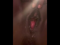 Peeing after having my insides sucked out