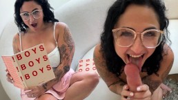 Sloppy BJ + Anal Training with Big Titty Step Sister Josie Jaxxon