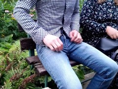 My mother-in-law knows how to make me cum quickly on the street
