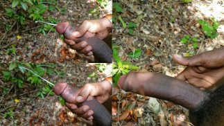 Yes Slowly Twerk on my Dick Stroking my Big Veiny Jamaican Cock until I Nut