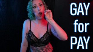 Gay for Pay - Preview - Make Me Bi Femdom POV