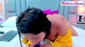 Мариана Лукес вкусный минет