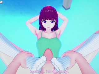 Kikuri Hiroi from Bocchi the Rock! gives you a Footjob Hentai POV