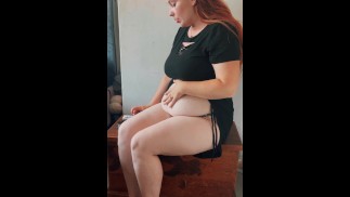 BBW Belly Play