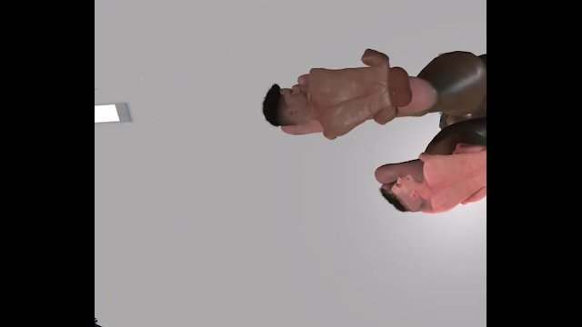 giant woman trampling dancing jazz pov view