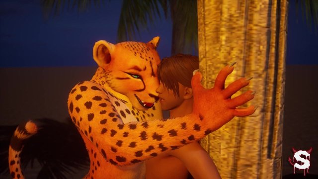 Watch Bondage Video:Sexy furry girl sex minigame with lucky guy in wild sex from Wild Life